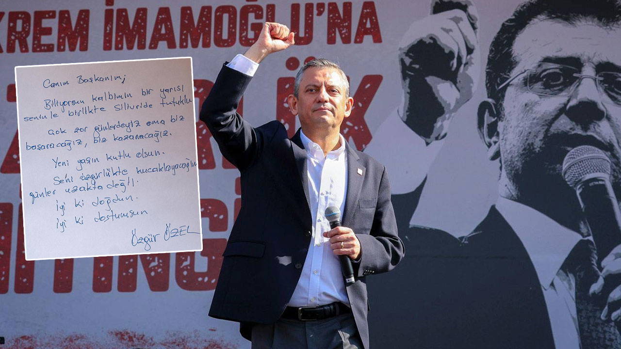 Özgür Özel’den Silivri’ye not: Ekrem İmamoğlu’nun doğum gününü kutladı